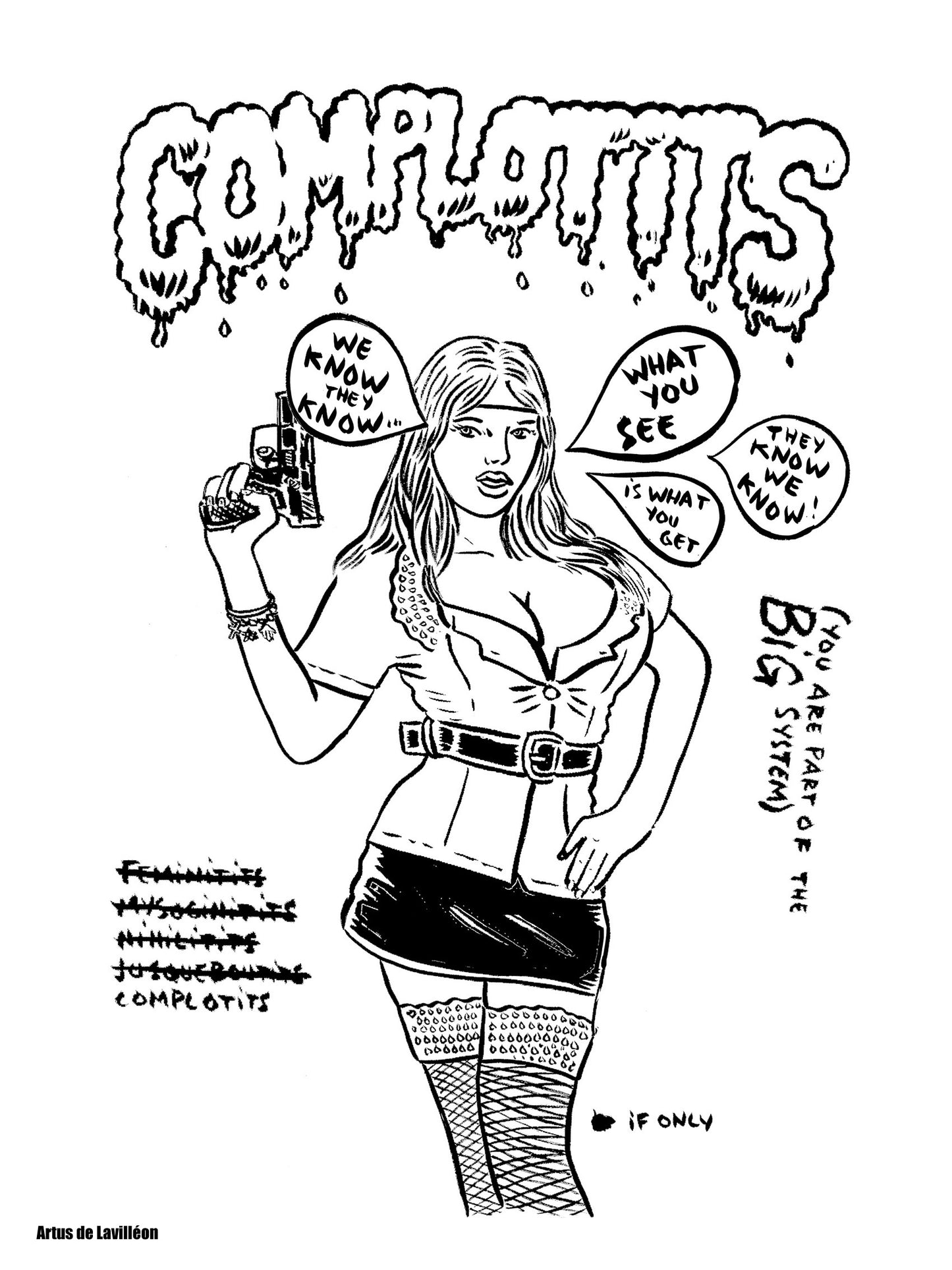 "Complotits" by Artus de Lavilléon